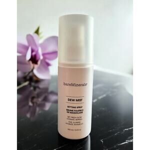BAREMINERALS Dew Mist Setting Spray 3.4 Fl oz / 100 ml NEW/SEALED